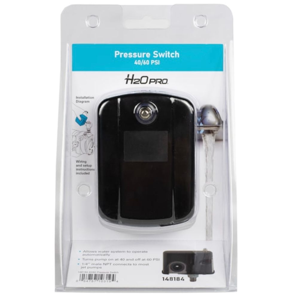 H2Opro Pressure Switch 40/60psi