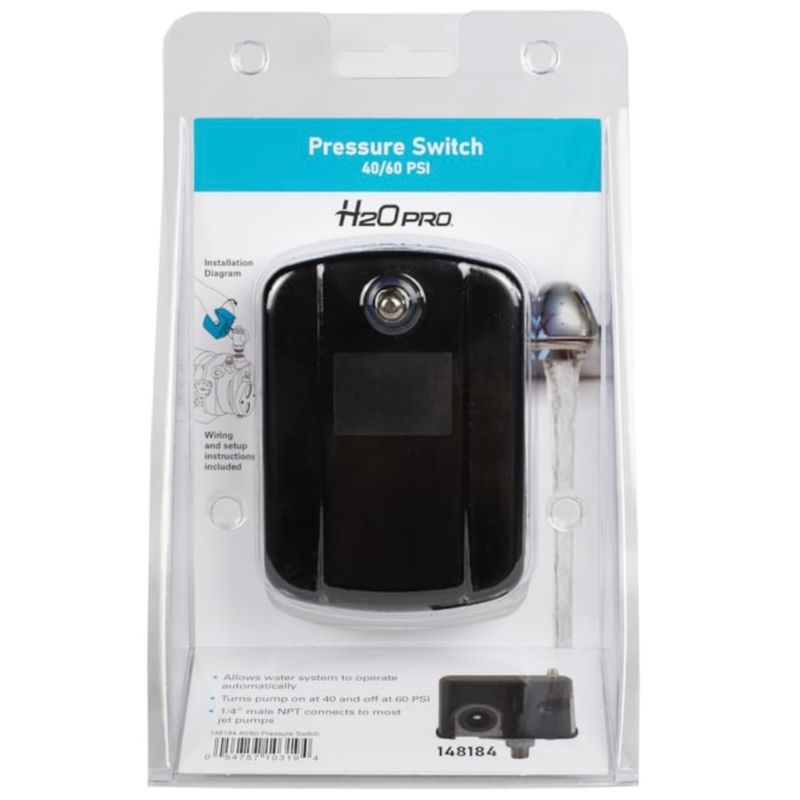 H2Opro Pressure Switch 40/60psi