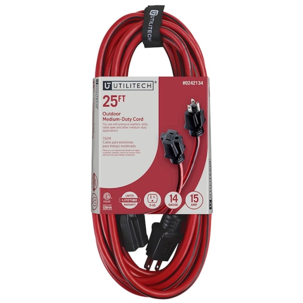 Utilitech 25ft Extension Cord