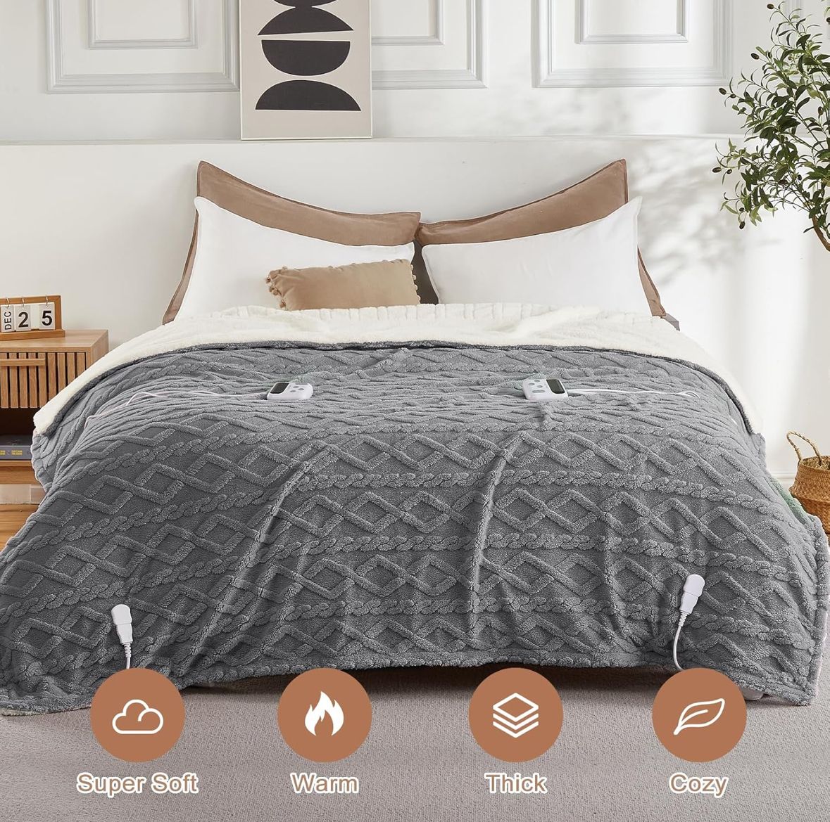 Caromio Queen heated blanket
