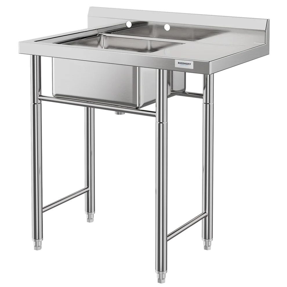 Stainless Steel Utility Sink 35.8&quot; x 21.3&quot; x 36.2&quot;