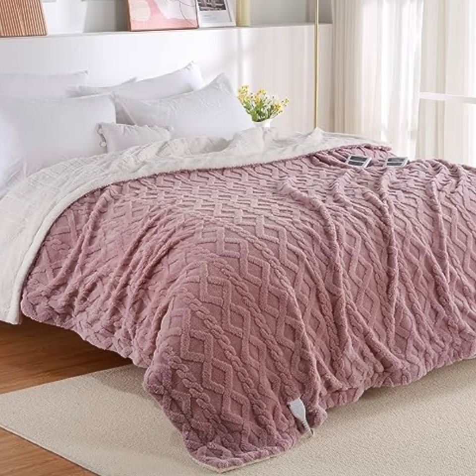 Caromio 90x100 King Sized Heated Blanket