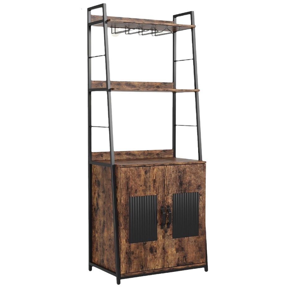 5 Tier Baker Rack with Cabinet