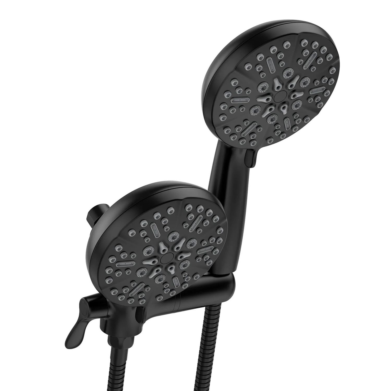 3 way combo shower head matte black