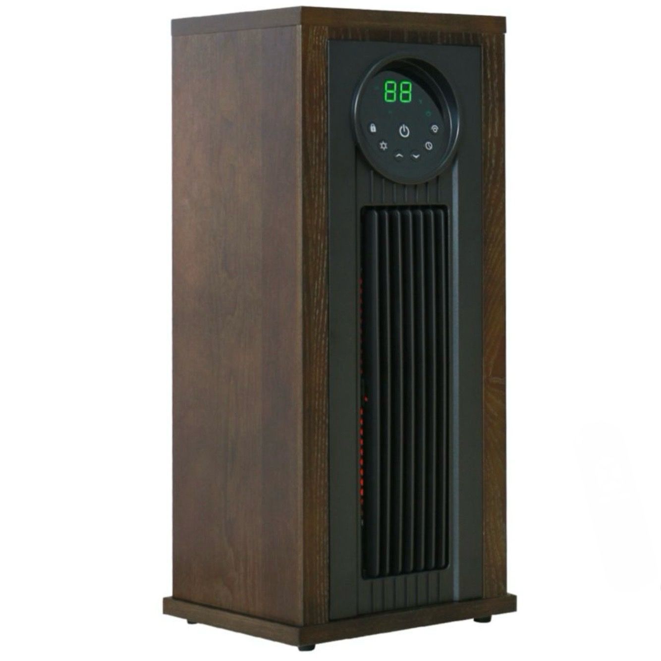 Members mark wood tower heater
