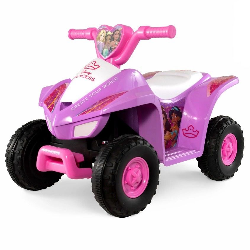 6V Disney Princess ATV Ride on