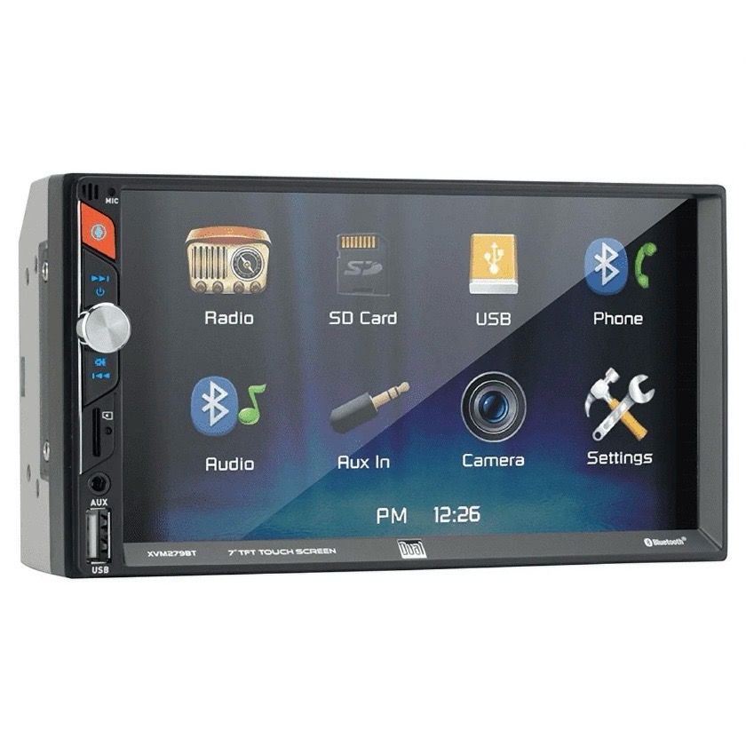 Dual Electronics 7 inch Double DIN Car Stereo