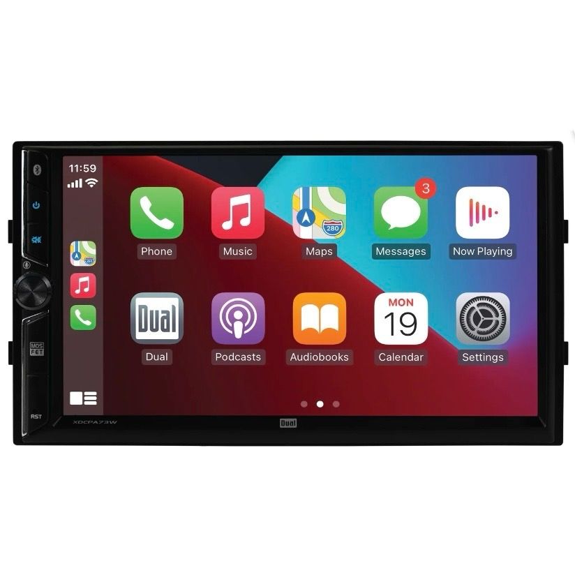 Dual Electronics 7 inch, Car Stereo