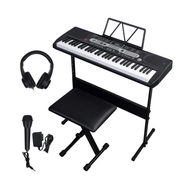 YouYeap 61 Key Digital Electronic Keyboard Piano Set