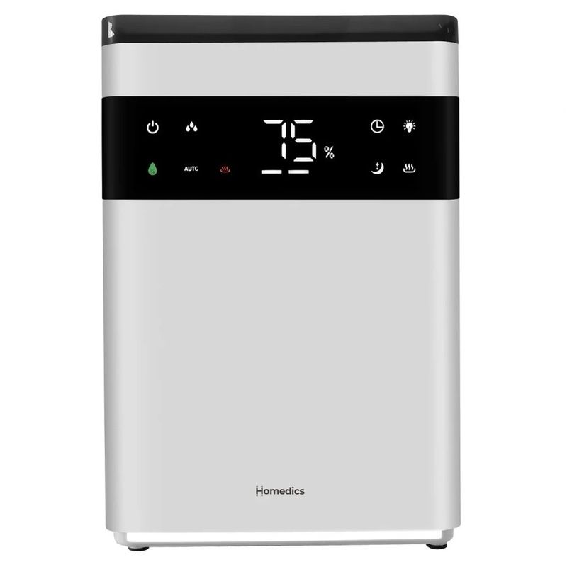 Homedics Premium Warm & Cool Mist Ultrasonic Topfill Humidifier