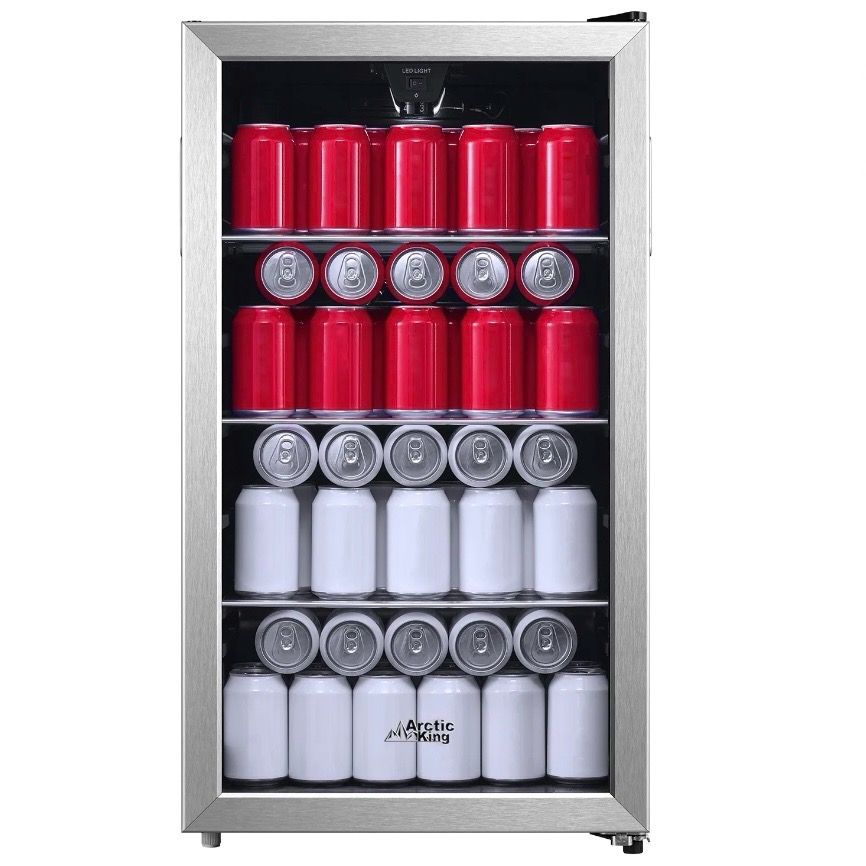 Arctic King 115-Can Beverage Fridge & Cooler