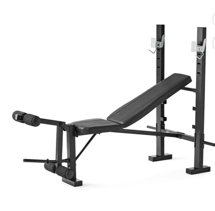 Workout Bench And Rack