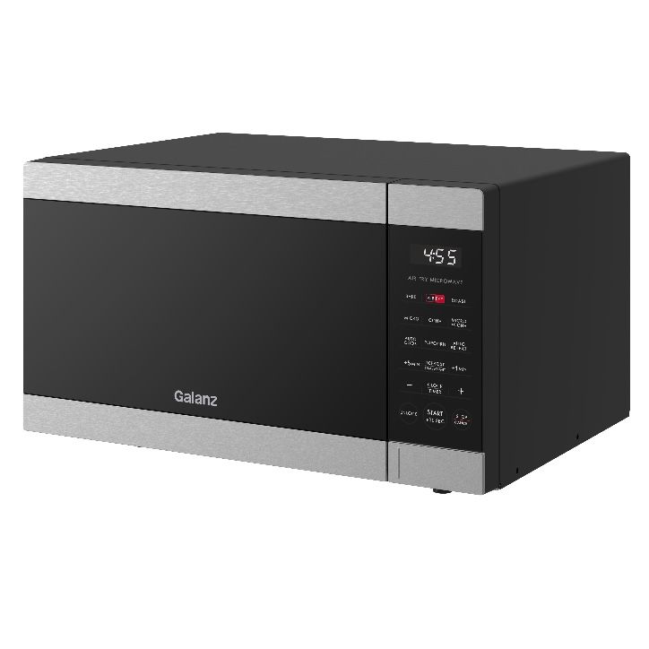 Galanz 0.9 Cu ft Air Fry Countertop Microwave, 900 Watts