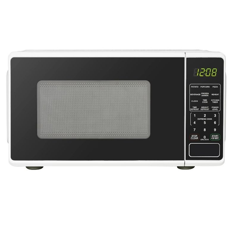 Mainstays 0.7 Cu ft Microwave Oven, 700 Watts