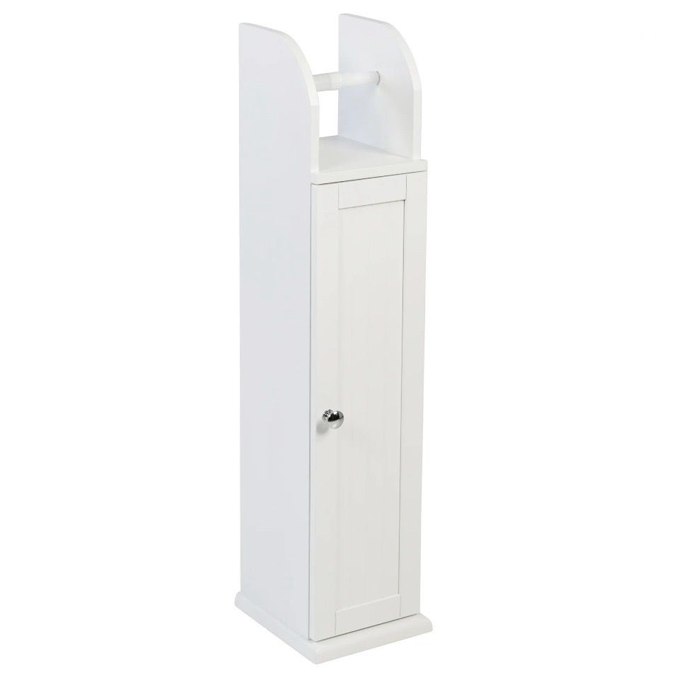 Mainstays Slim Bath Cabinet with Toilet Paper Holder