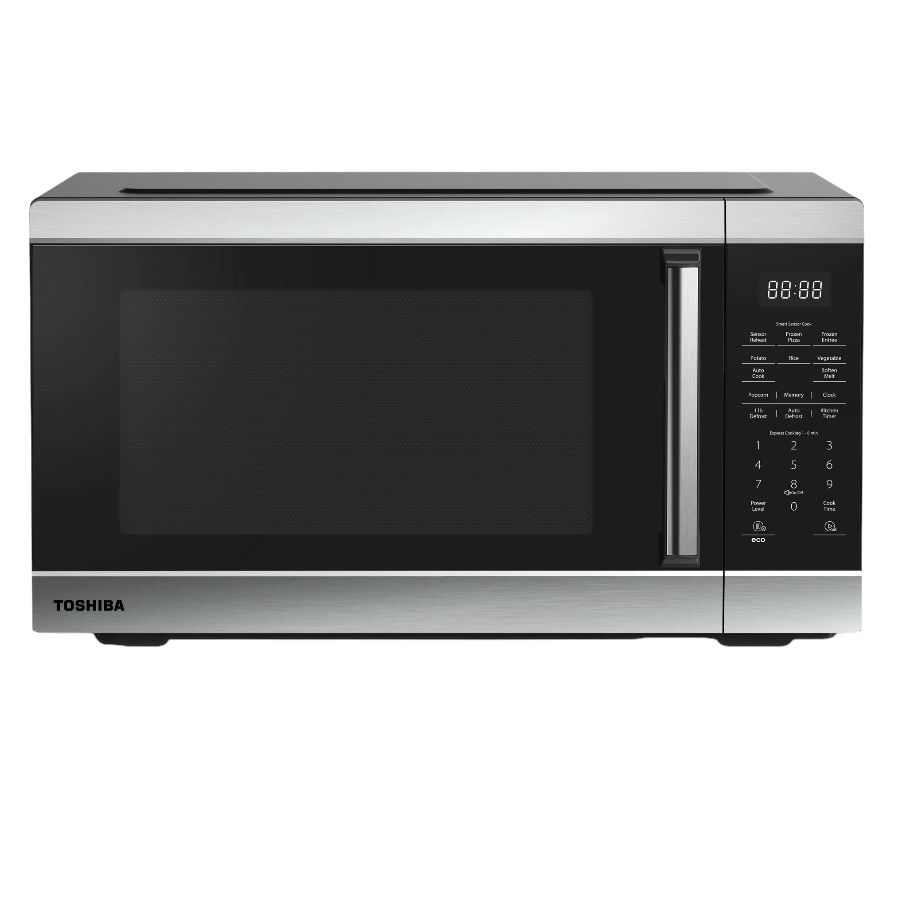 Toshiba 2.2 cu ft Countertop Microwave Ovens in Stainless Steel