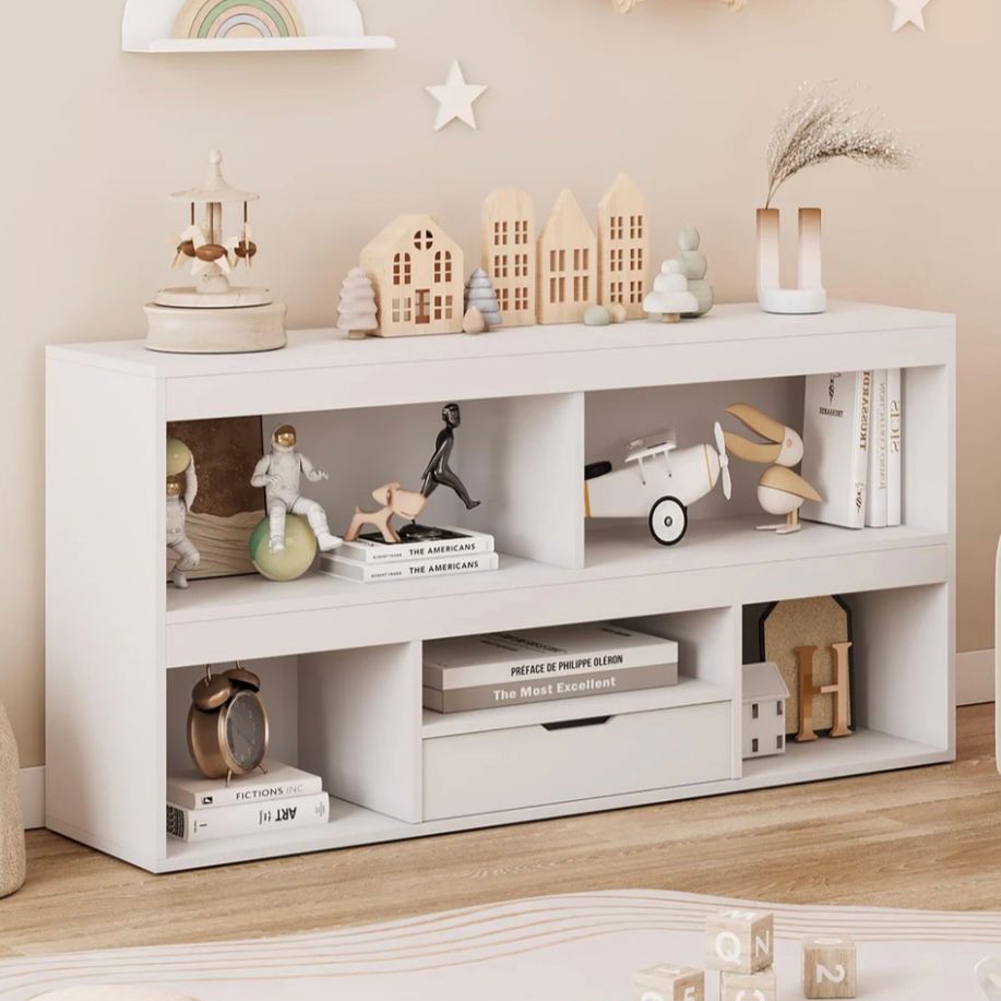 5 Cube Wooden Organizer