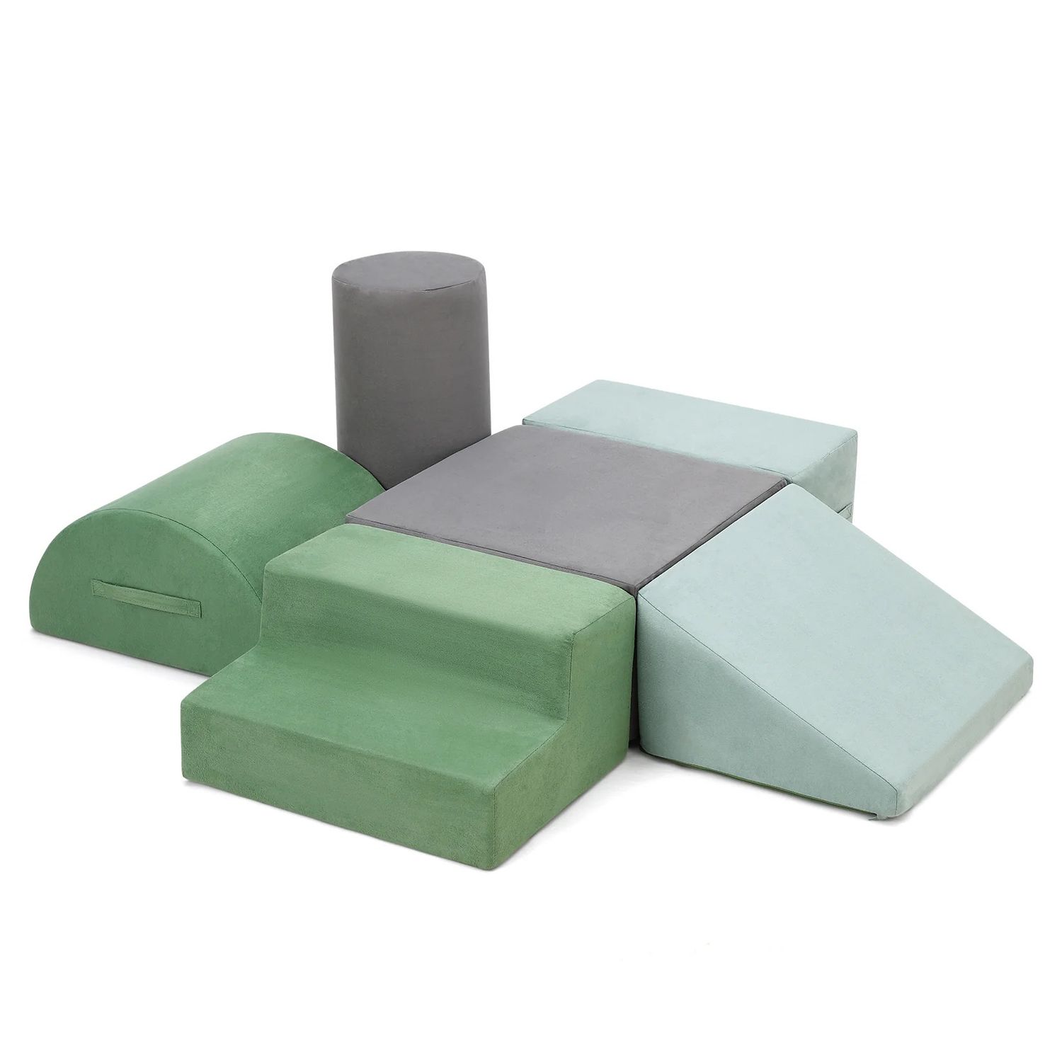 Soft Climbing Indoor Set, Foam Climbing Blocks