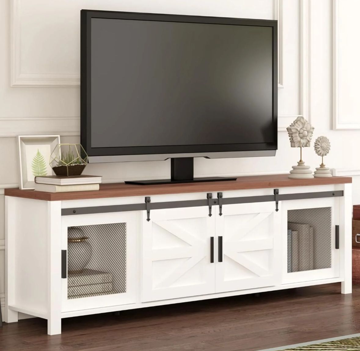 Farmhouse tv stand 70x16x24