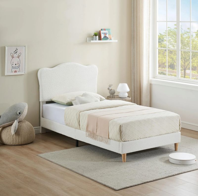 Twin size platform bed frame