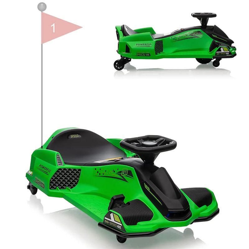 12V Kids Ride on Drift Car for Kids, 7ah 45W 110lbs max