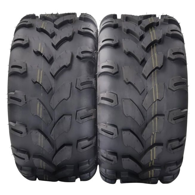 ATV Tires - 21x10-8 4PR Tubeless Mini Bike Tires, Heavy-Duty Off-Road Performance