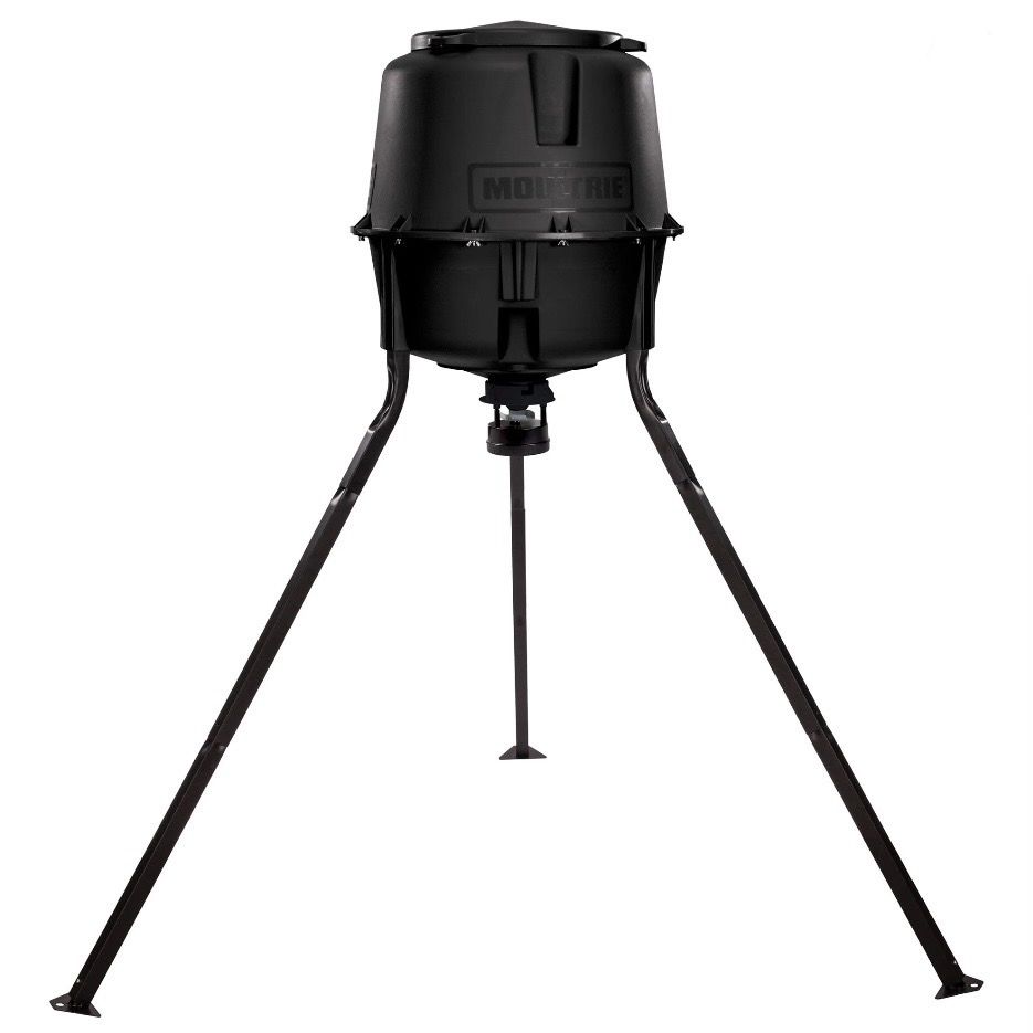 Moultrie 30 Gallon Hopper Hunting Tripod Deer Feeder Standard