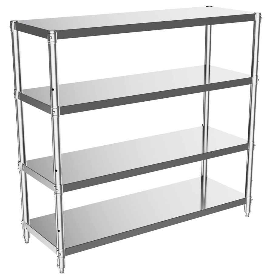 4 Tier Stainless Steel Shelf
