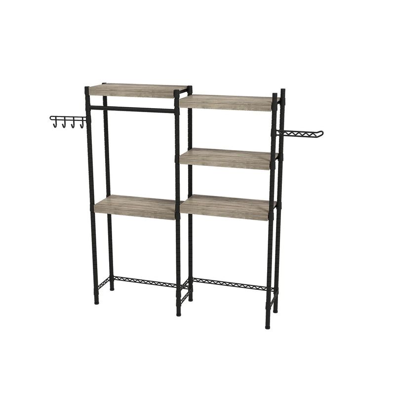 5-Tier Laundry Room Shelves