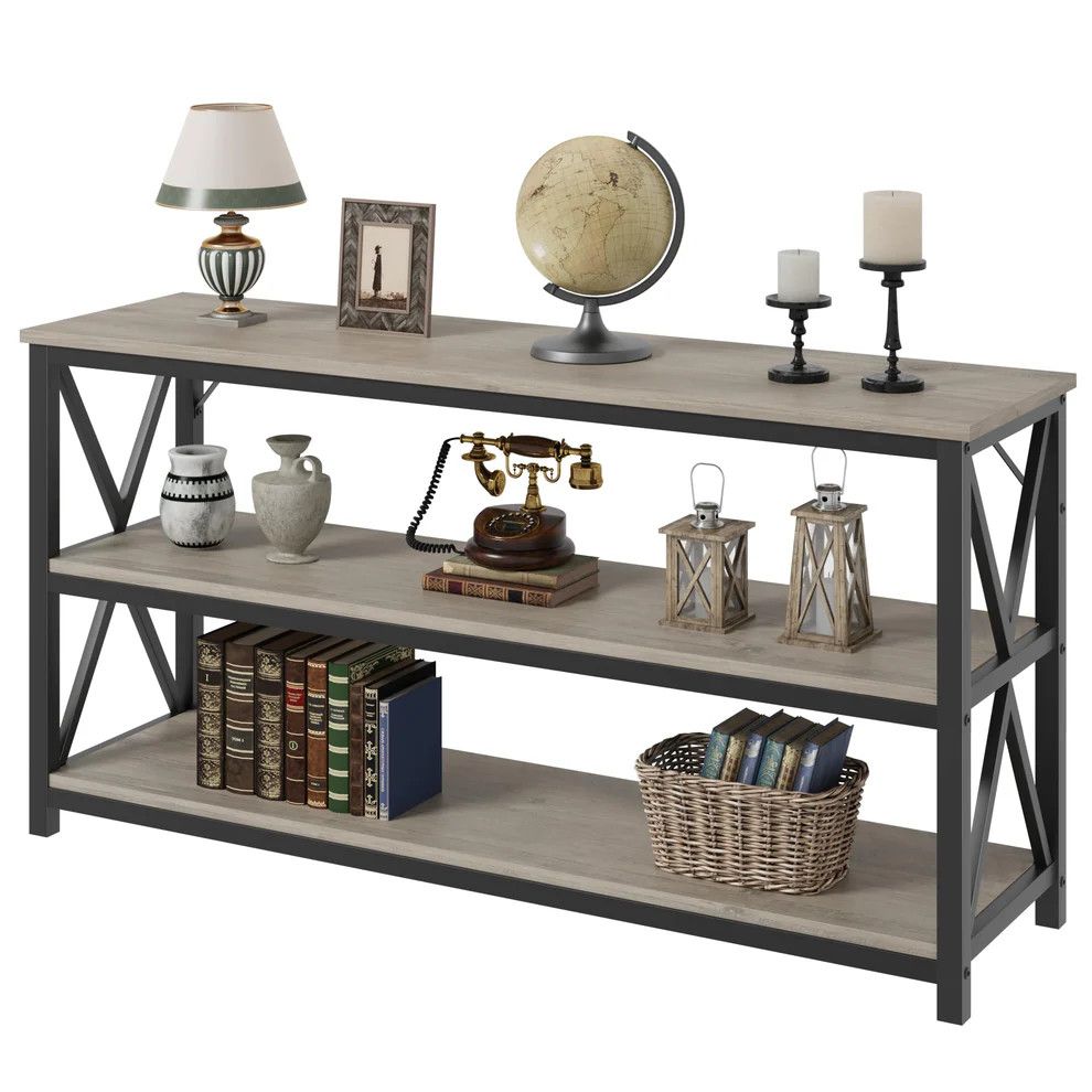 3 Tier Console Table 48”
