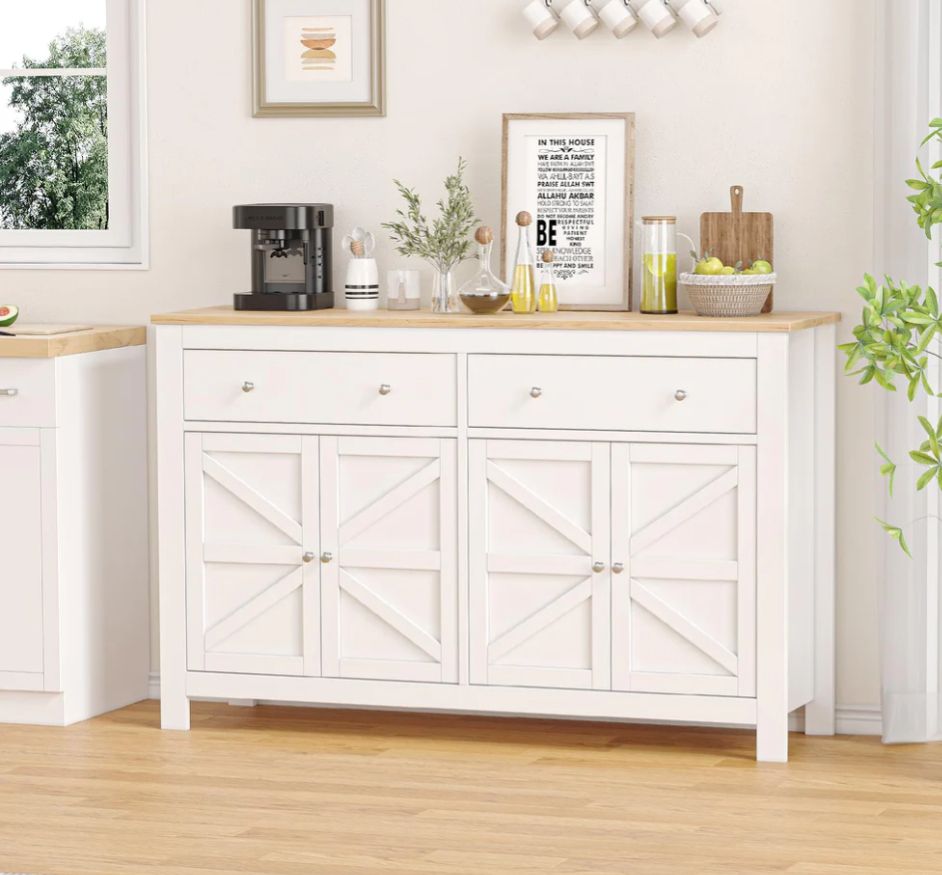 Farmhouse Buffett cabinet