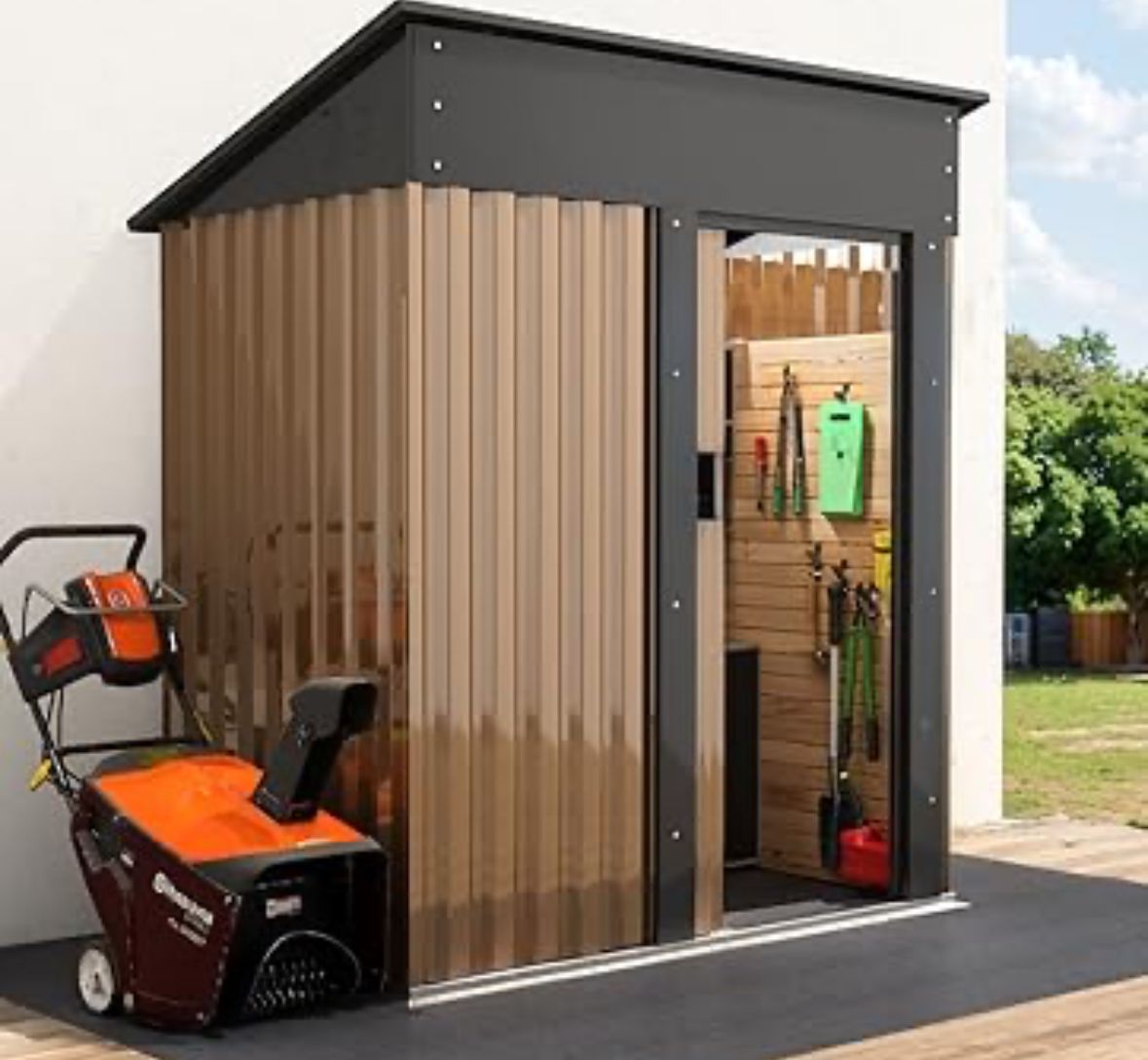 5x3 outdoor shed