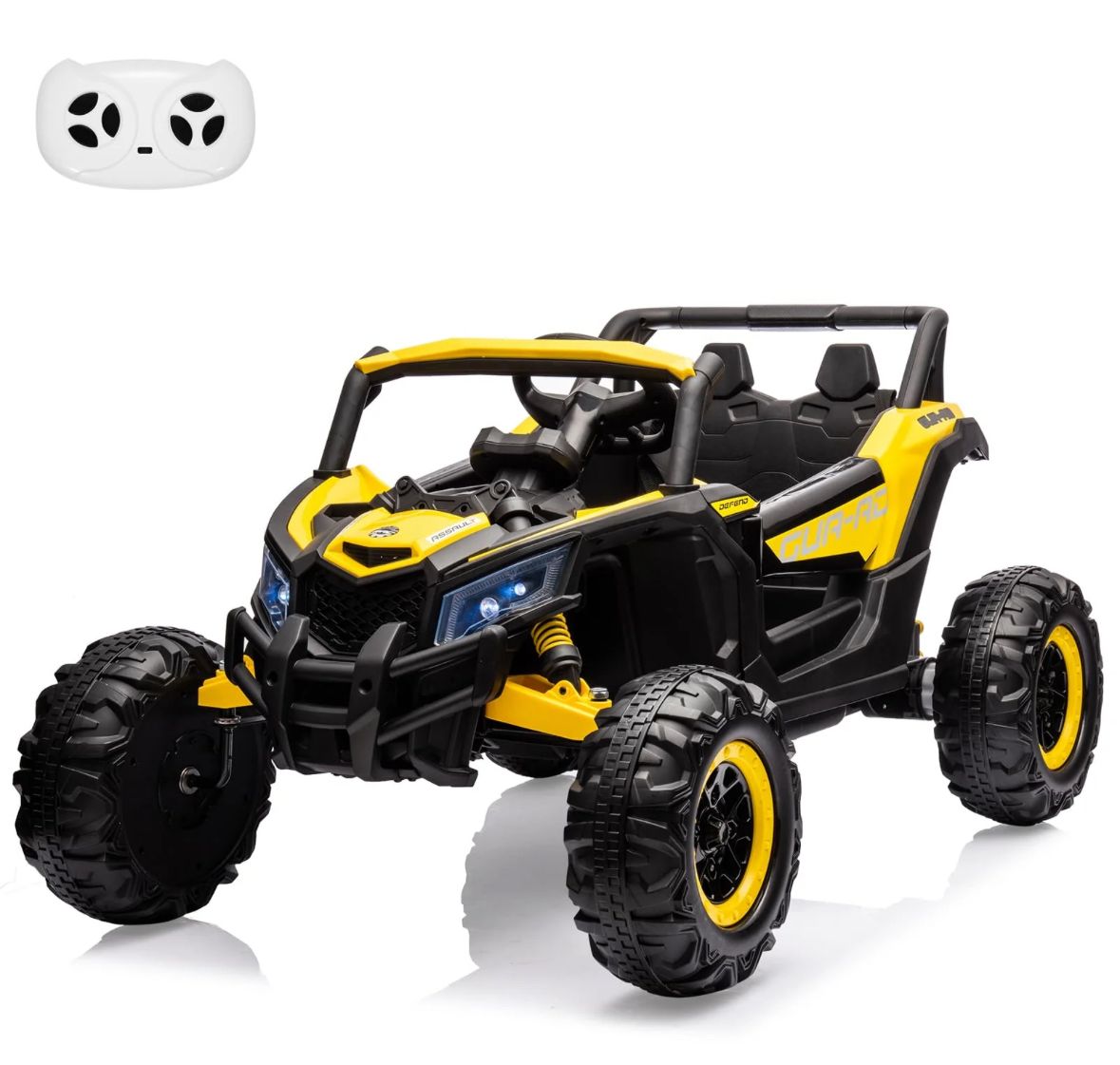 24v 4x4 ride on UTV  With Remote - yellow