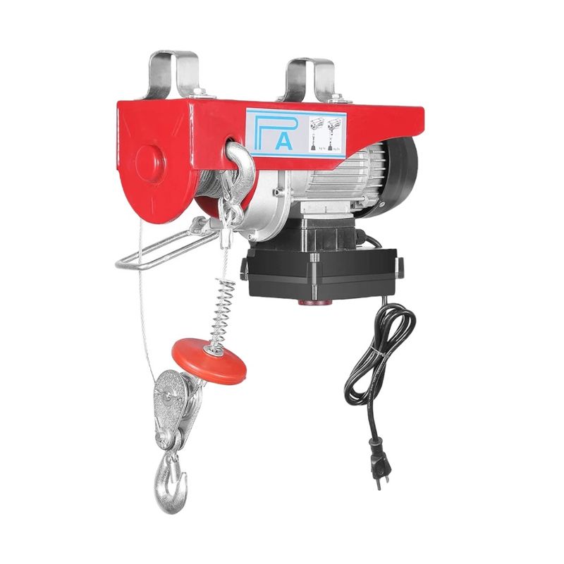 440 LBS 110V Electric Hoist, Electric Wire Crane Lift