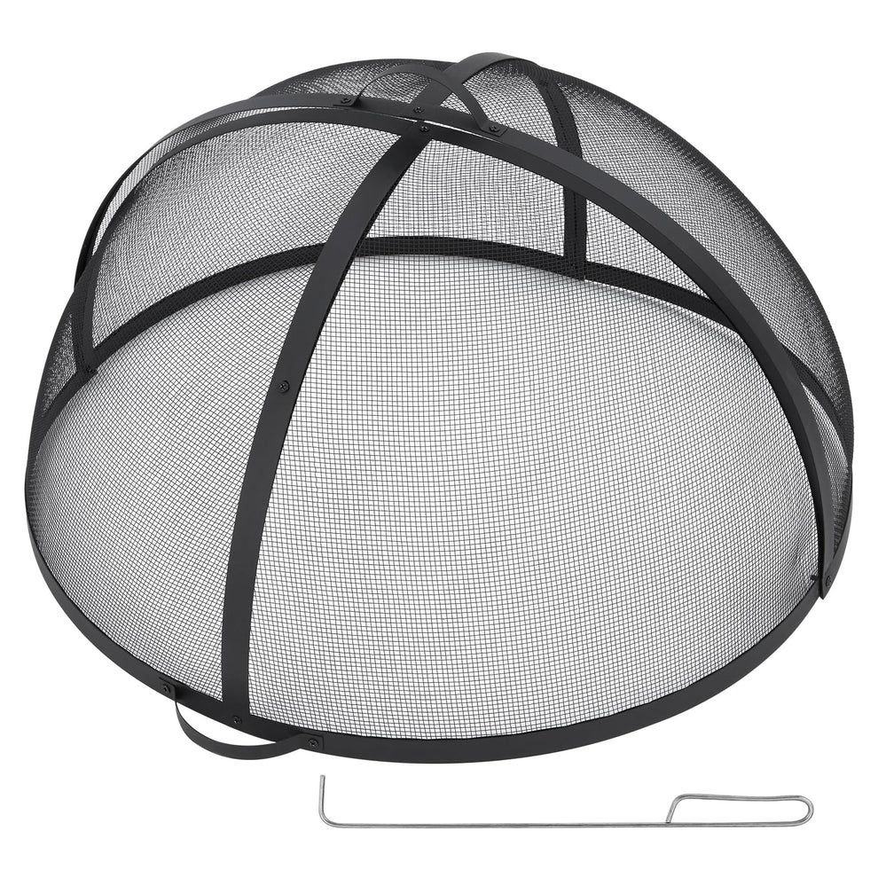 Outdoor Fire Pit Spark Screen Cover - 36"