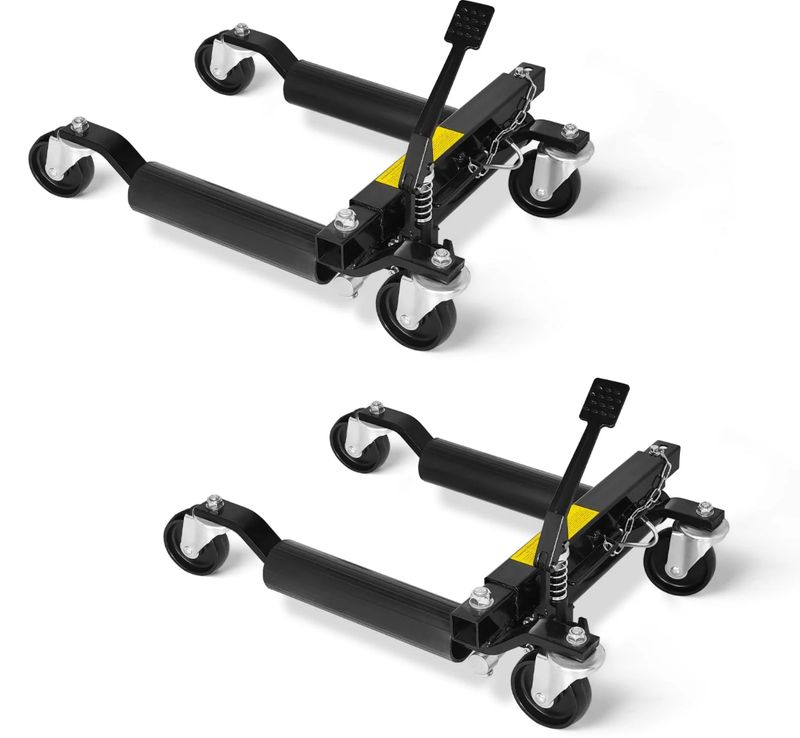 Hydraulic vehicle positioning jack SET OF 2