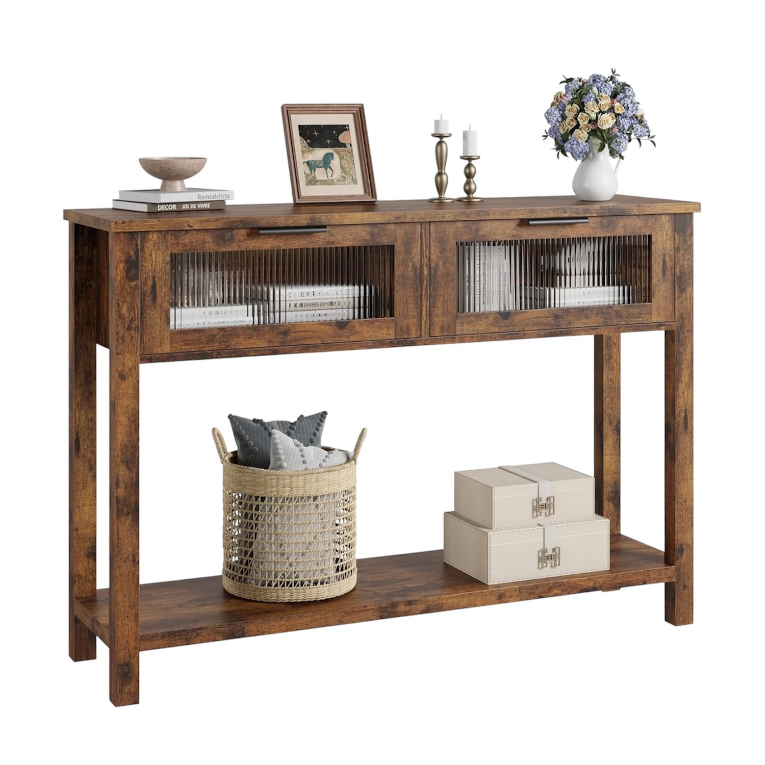 2 Drawer Entryway Table