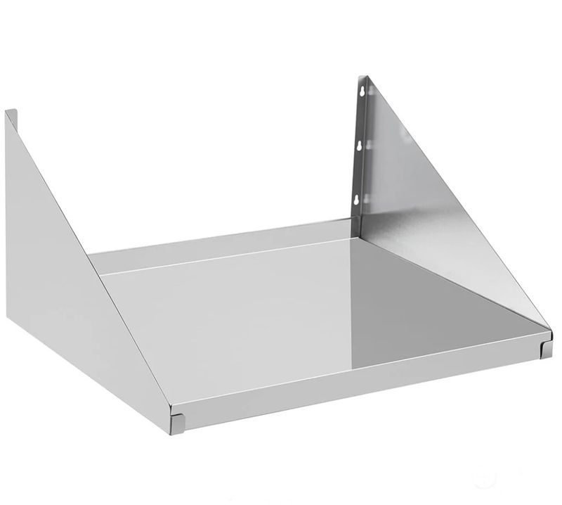 Commercial heavy duty stainless steel shelf