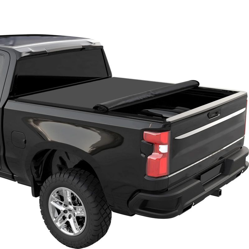 Soft Roll Up Truck Bed Cover2019-2024 Chevy Silverado/GMC Sierra 1500