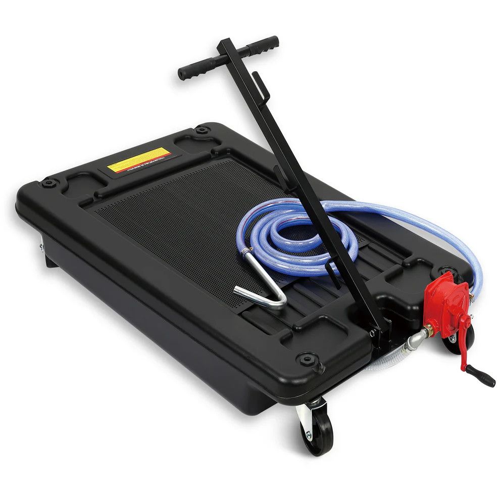 17 Gal Hand Pump & Hose Oil Drain Pan