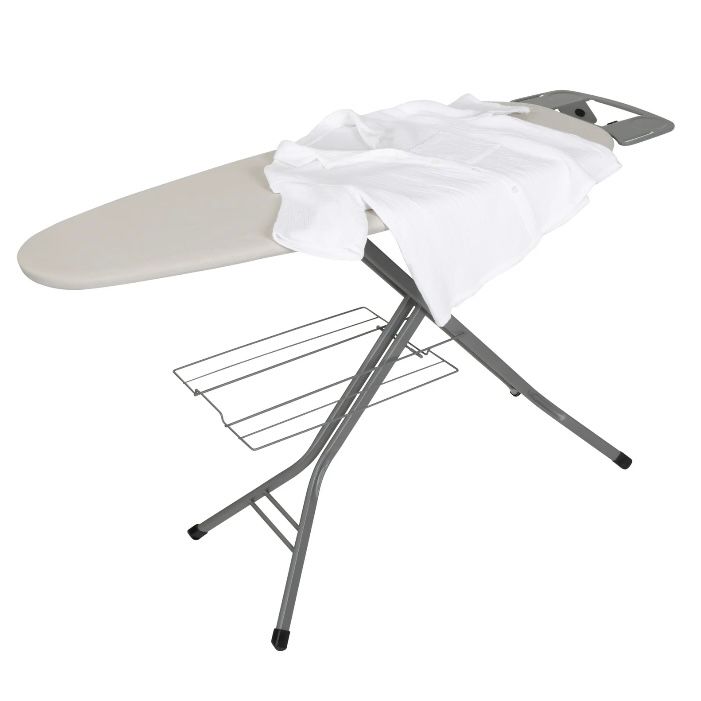 Gray Wide Top Freestanding Ironing Board