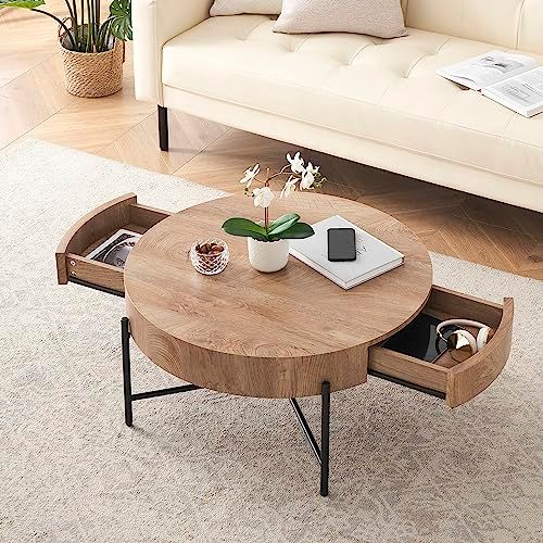 Farmhouse Round Coffee Table