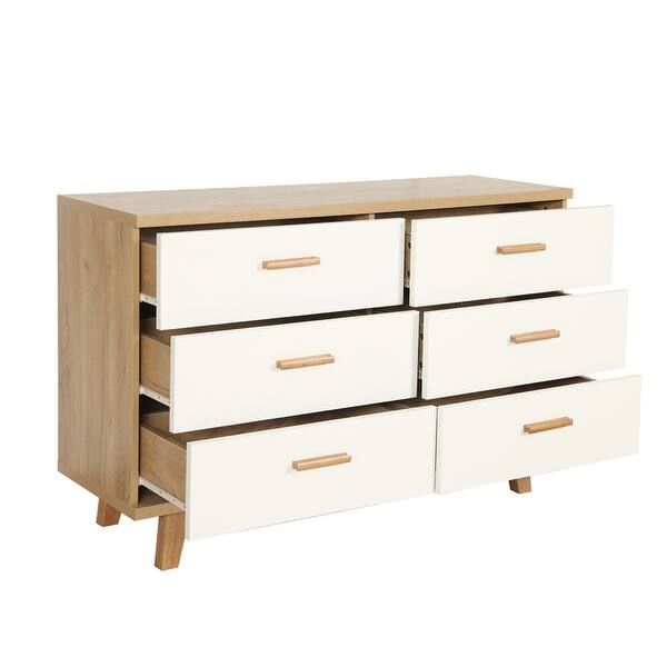 6 Drawers Dresser Buffet
