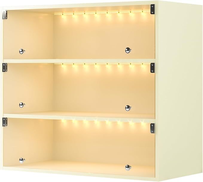 Sneaker Storage with LED Lights