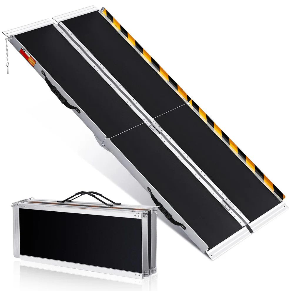 6 FT Wheelchair Ramp,Non-Slip Aluminum