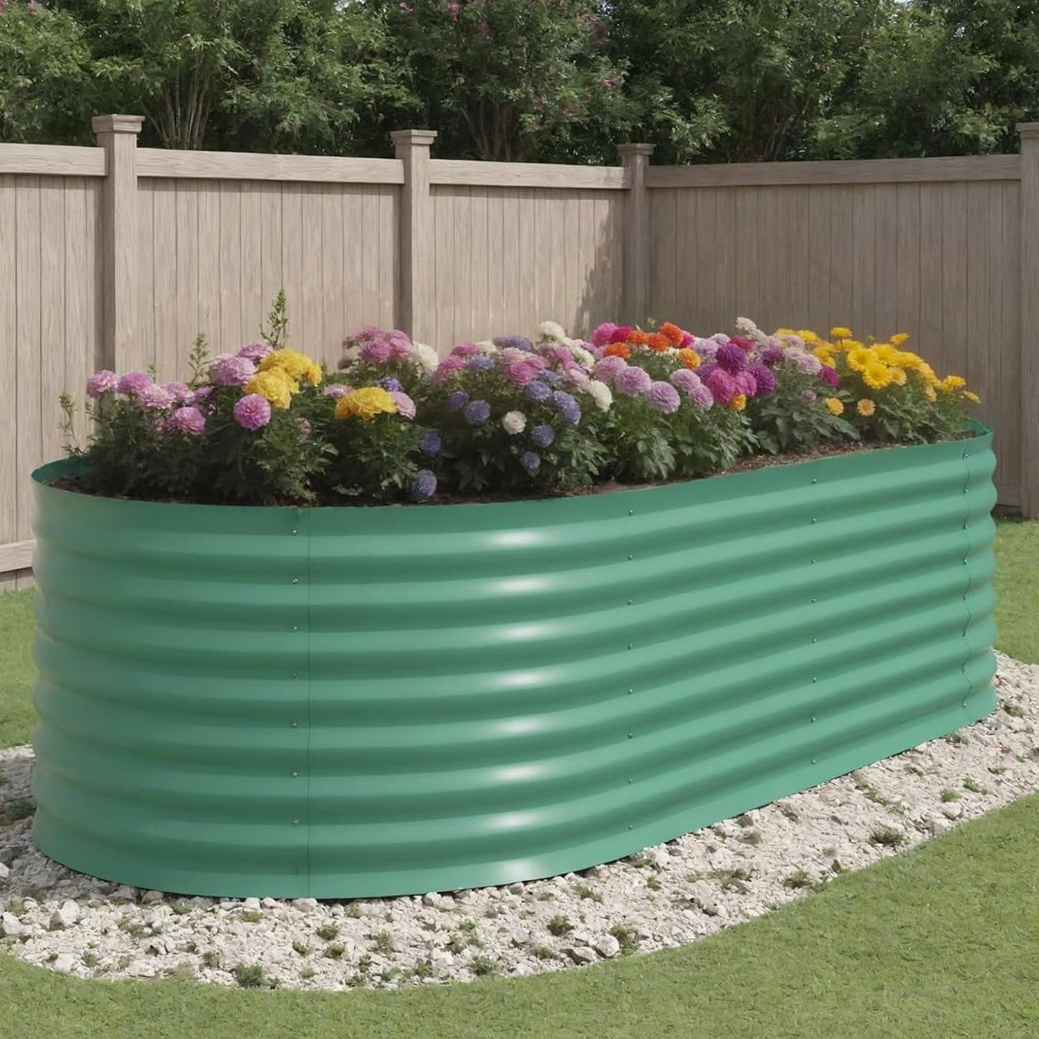 2 Pcs Raised Garden Bed, 8 x 4 x 2
