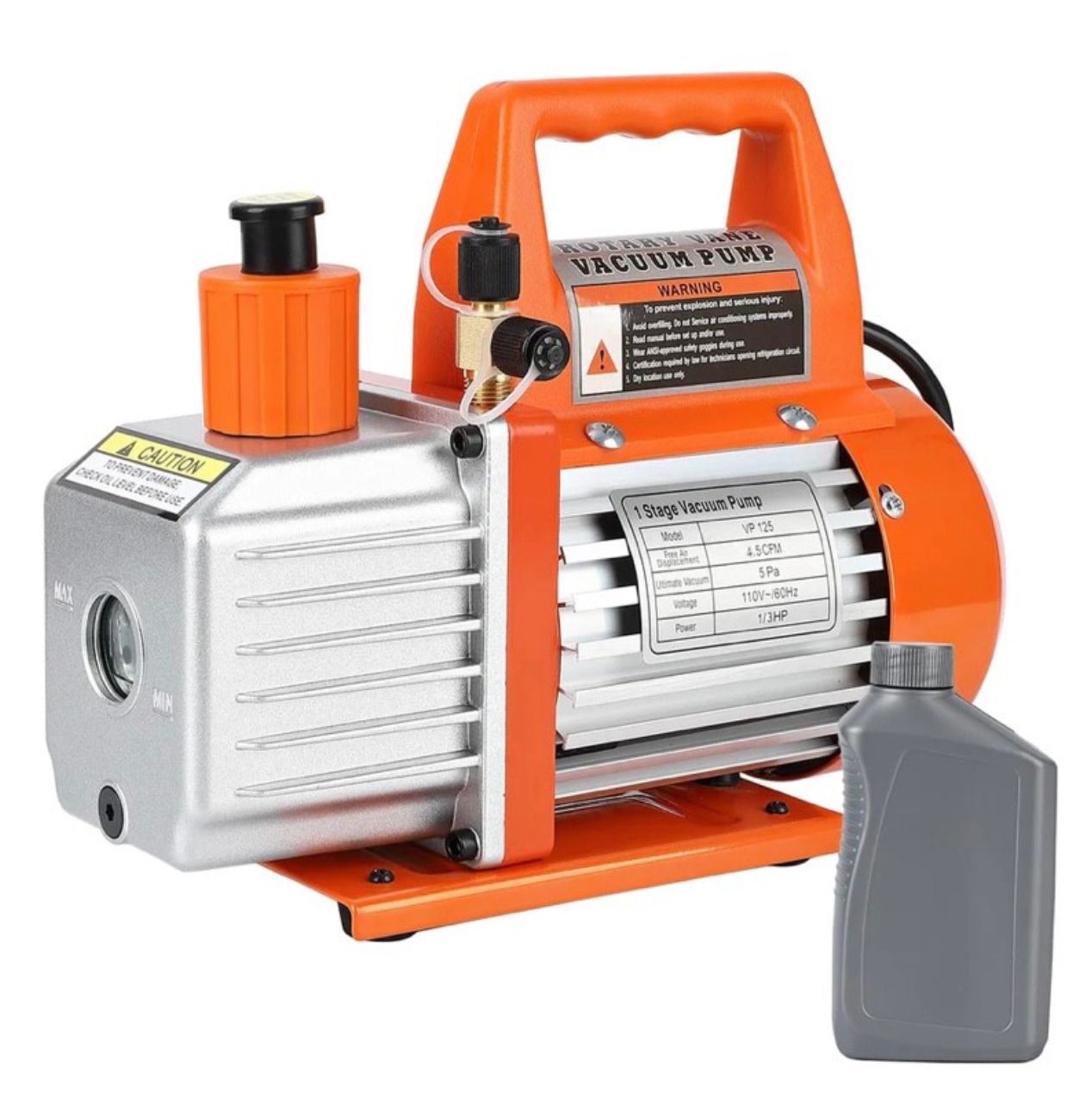 Rotary Vane Vacuum Pump 3.5 cam - 1/4 HP