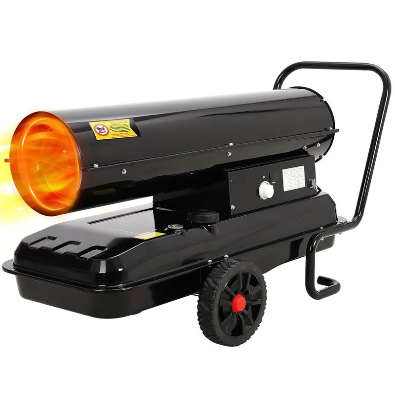 125000 btu Forced Air Indoor/Outdoor Kerosene Heater