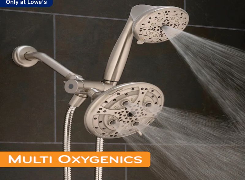 Oxygen is shower head