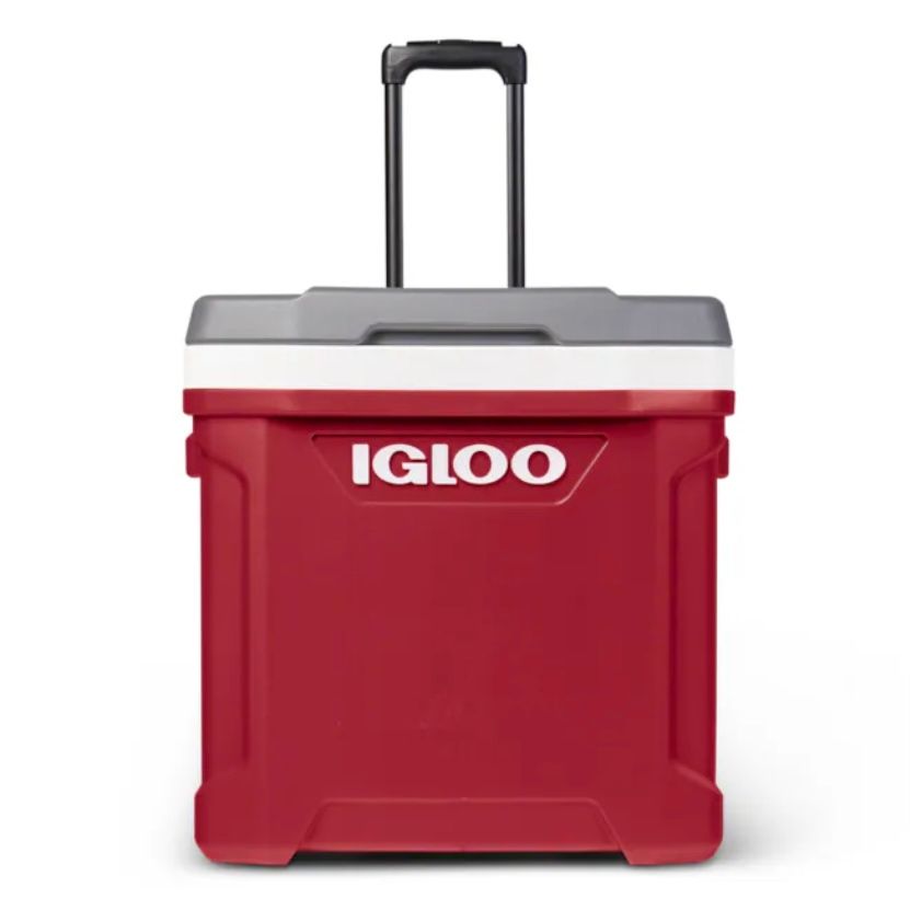 Red 60qt Chest Cooler